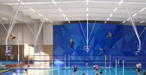 Ouverture du mur de DIFF de l’Arena aux Sables d’Olonne